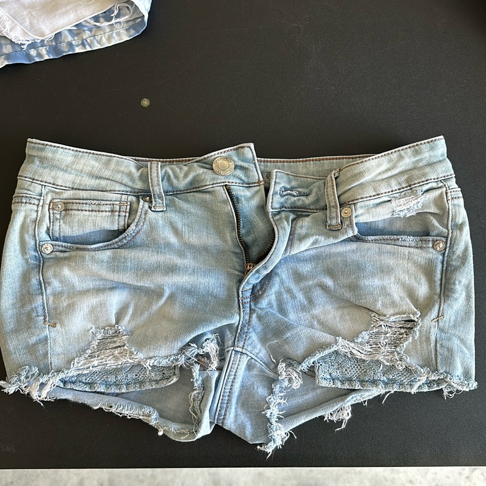 A&E Super Stretch Jean Shorts!